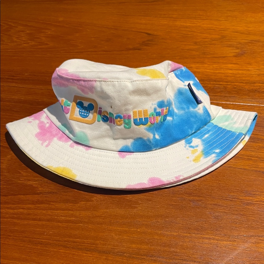 Disney World Spirit Jersey Tie Dye bucket hat